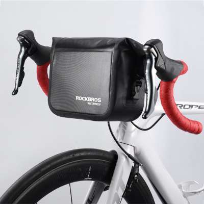 ODM AS-008 Waterproof Multi Shoulder Durable MTB Road Fold Bike Bicycle Handlebar Outdoor Cycling Front Basket Pannier Frame Bag