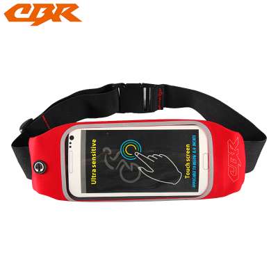 6.0 inch Outdoor sport bicycle Running waterproof waist jogging bag