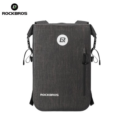 ROCKBROS Big Capacity Bike Bicycle Travelling Bags Foldable Cycling Pannier Outdoor Waterproof Traveling backpack