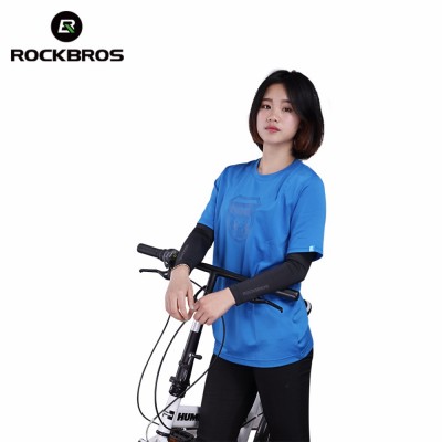 Rockbros 2018 OEM/ODM Wholesale China Factory UV Protection Ice Silk Arm Sleeve