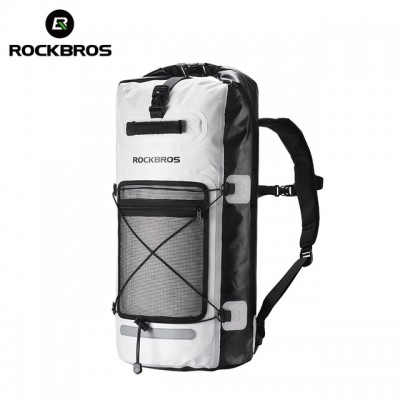 ROCKBROS Big Capacity Bike Bicycle Travelling Bags Foldable Cycling Pannier Outdoor Waterproof Traveling back pack