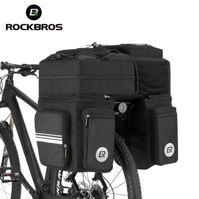 CBR ODM A8 48L 3 in 1 Waterproof Double Bag Bicycle Pannier Bicycle Travel Bag