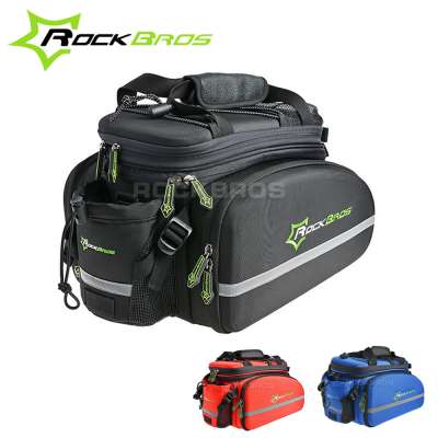 Cycling Rear Saddle Pack Multi-function Bags 3 in 1 bike Rear seat Carrier Bag Rear Rack Trunk Pack Bicycle Pannier bag