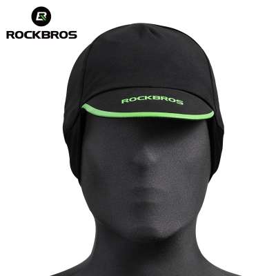 ROCKBROS Winter Outdoor Sports Cycling Caps Men's Bicycle Snowboard Ski Warmer Caps Ear Protection Riding Running Windproof Cap