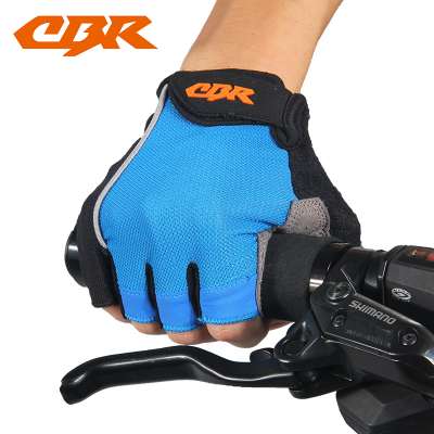 CBR 2018 China Factory Breathable Anti-skidding Short Half Finger Gloves Cycling Racing Bike Bicycle Motorcycle Gloves